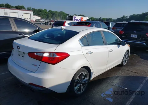 2016 Kia Forte Ex from USA, damaged, VIN KNAFX4A80G5481444